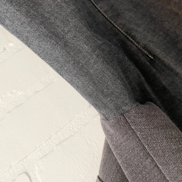 Elisa Cavaletti Y2K Women’s Jersey Knit Blazer Cotton Stretch asymmetrical Sz M - Picture 13 of 15